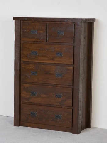 The Sawmill Collection Barnwood 6 drawer chest